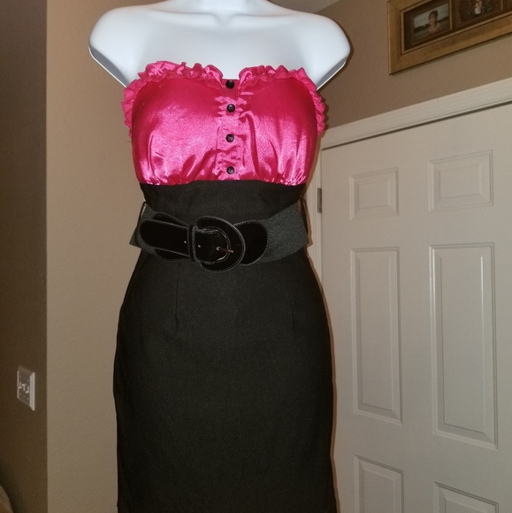 Strapless dress - Picture 9 of 12